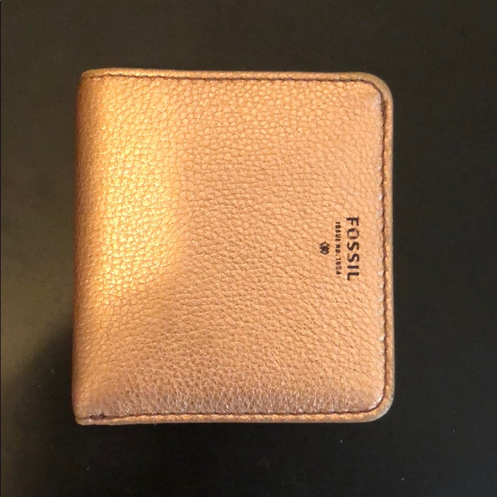 Fossil Rose Gold Wallet
